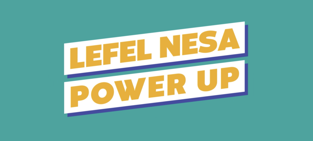 Logo Lefel Nesa ar gyfer blog ymgyrch arholiadau Meic