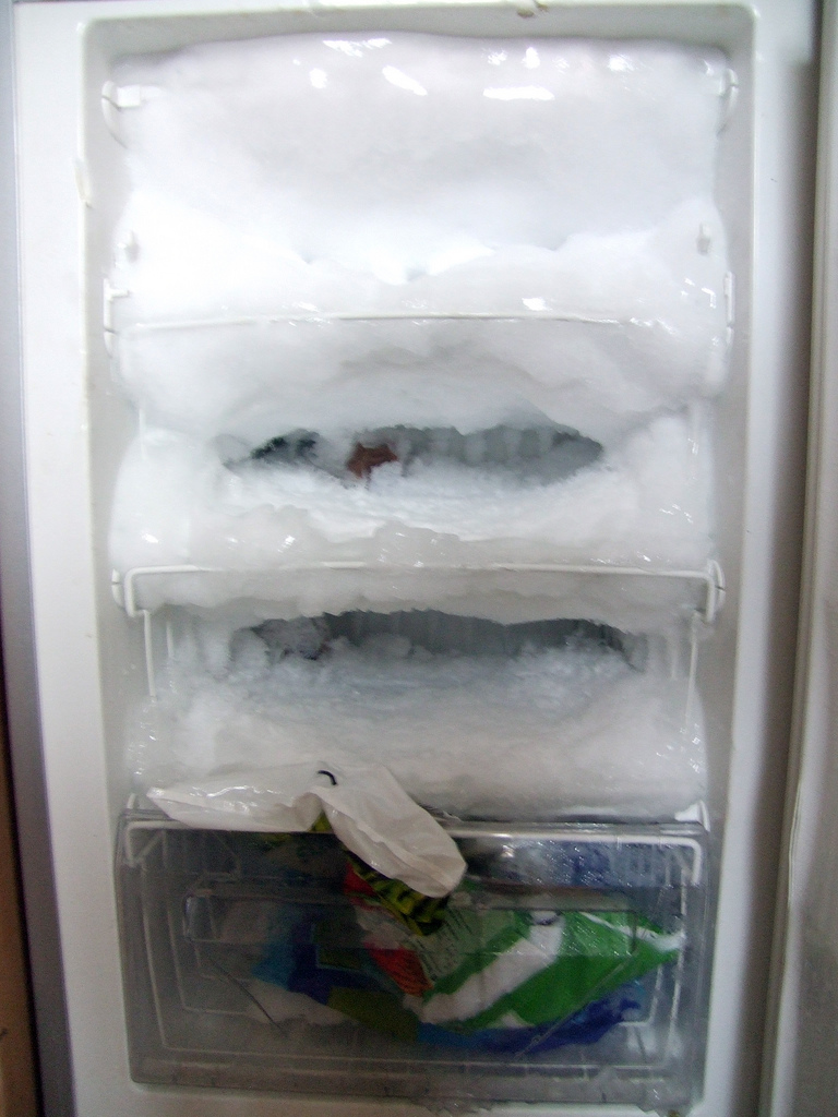 This is what happens if you don't defrost your freezer