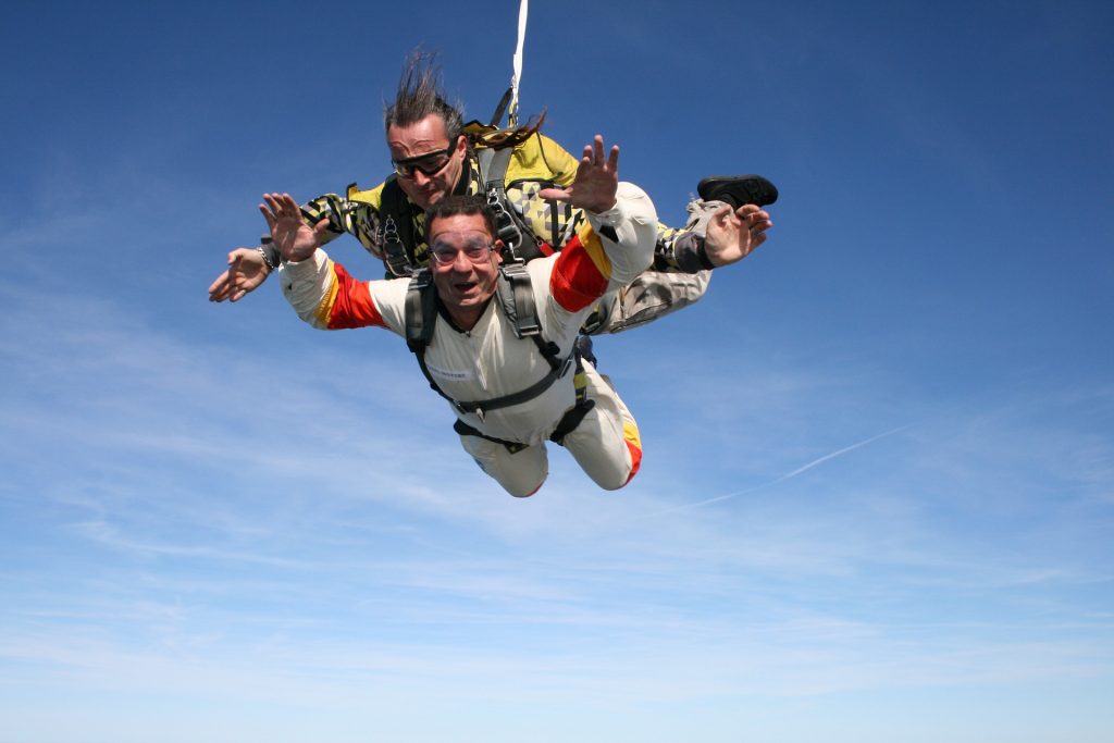 skydive for volunteering article