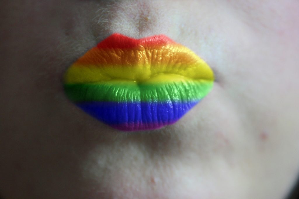 Rainbow lips - for GTM Bullied By My Ex For Being A Lesbian