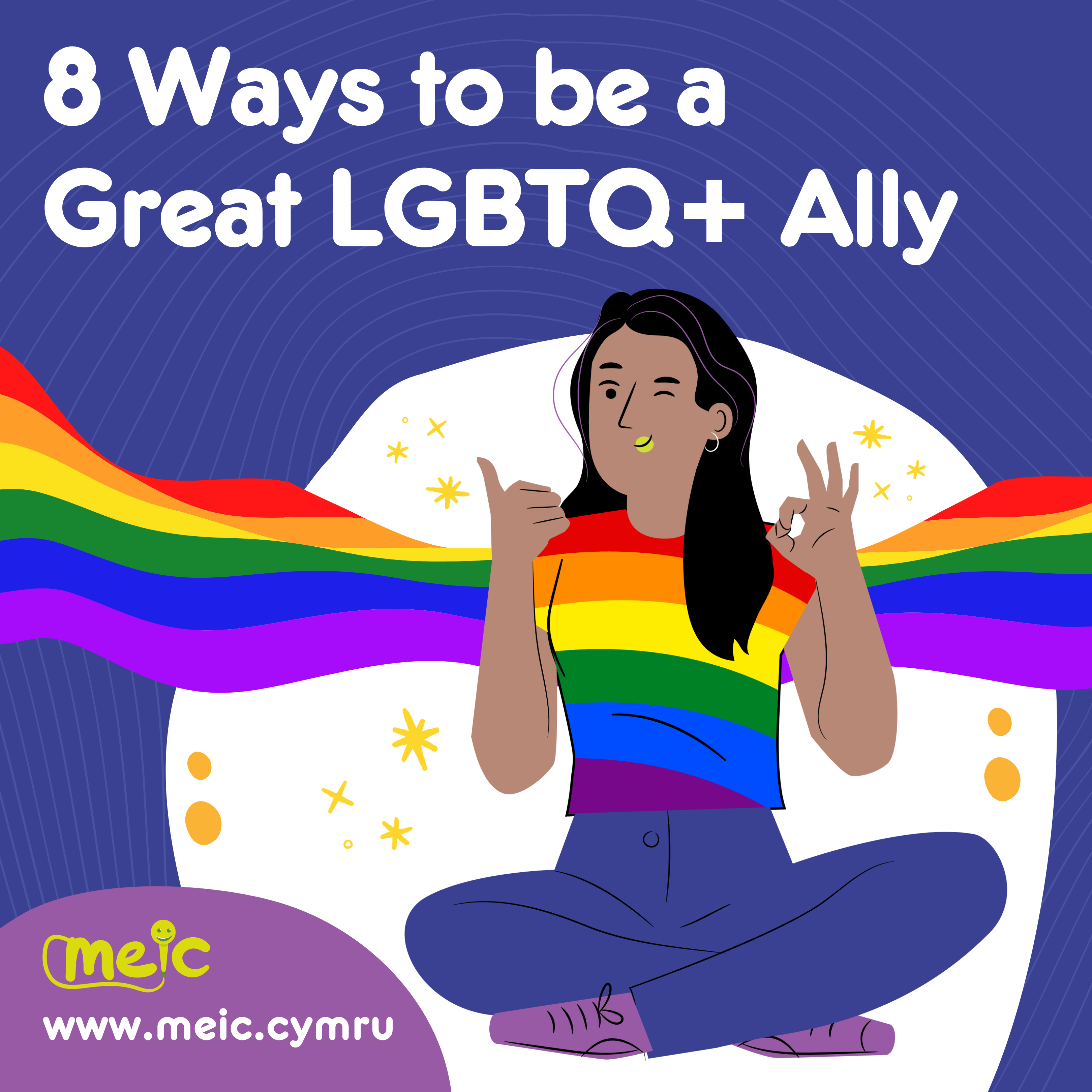 8 Ways To Be A Great LGBTQ➕ Ally