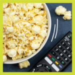 Popcorn and remote control