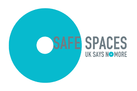 Safe Spaces logo for say no more to domestic abuse blog