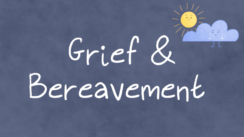 Grief & Bereavement Button