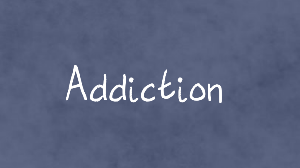 Addiction button