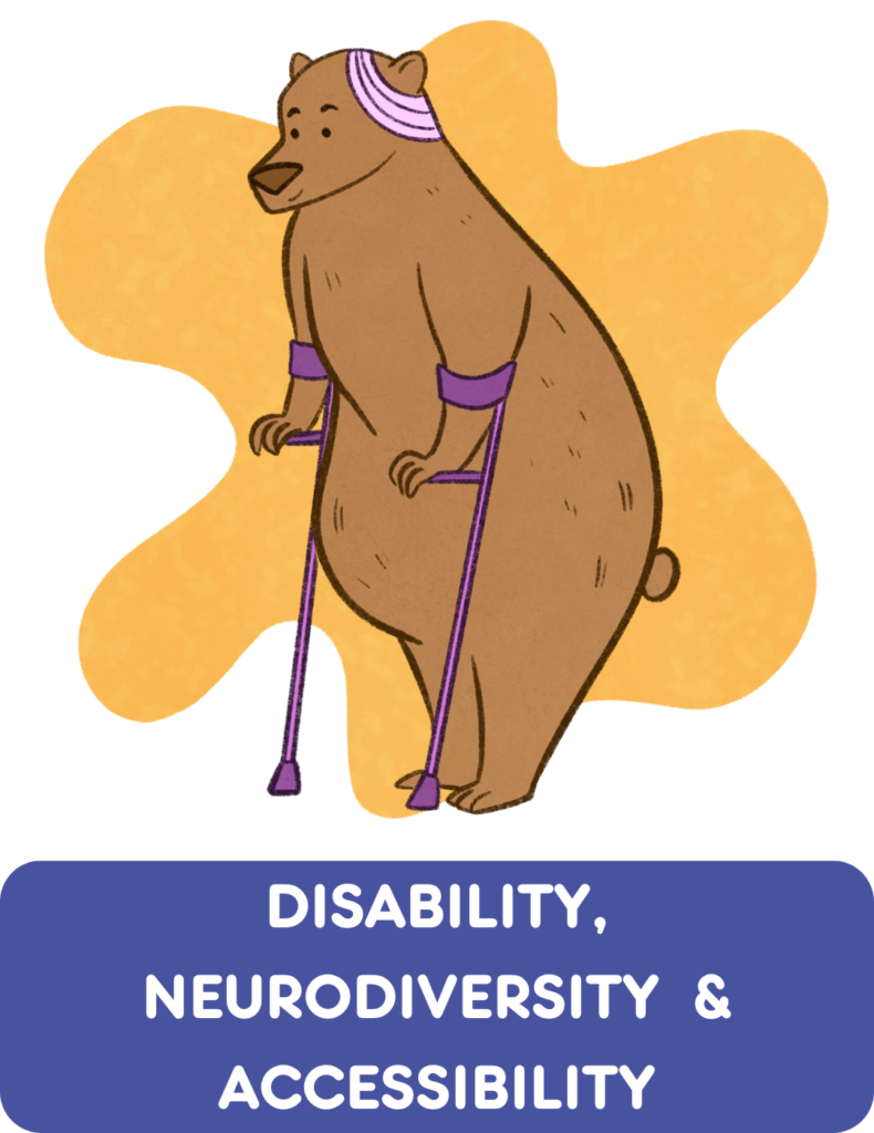 Disability, Neurodiversity & Accessibility Button