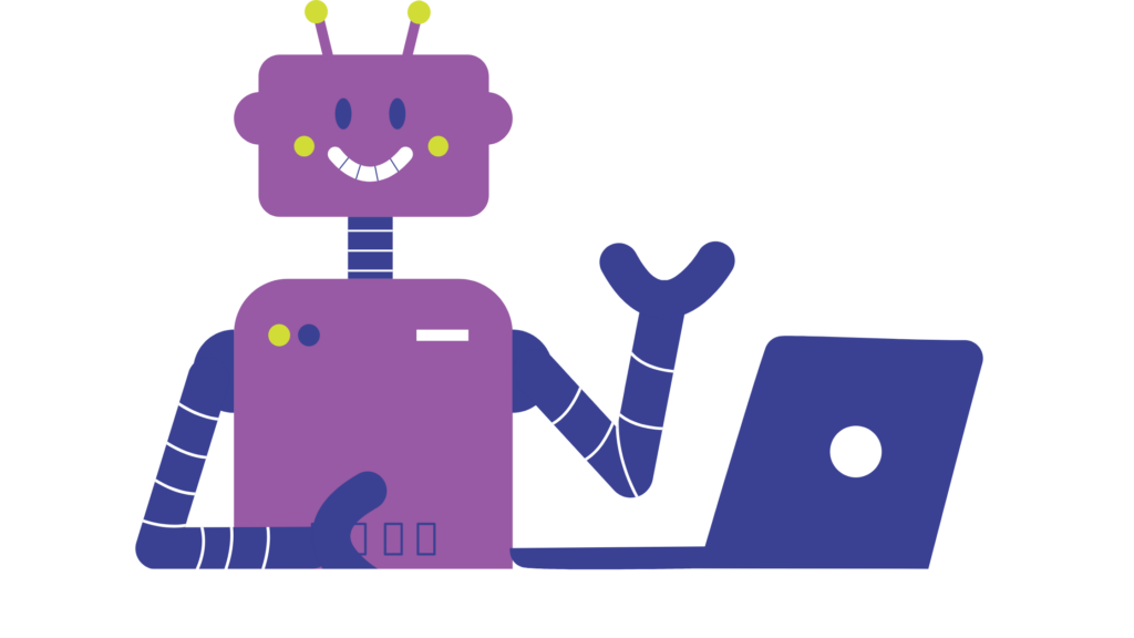 Robot AI ar gyfryngau cymdeithasol 